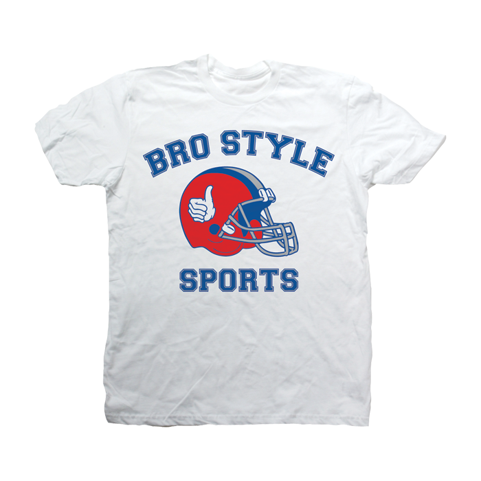 Bro Style Sports Ss S-White