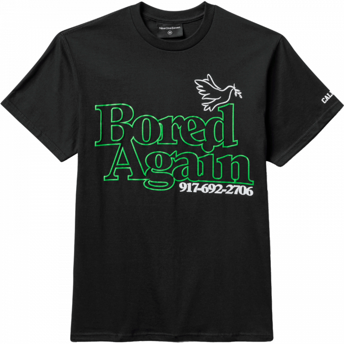 Call Me Bored Again Ss M-Black