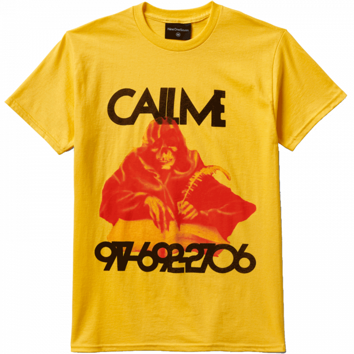 Call Me Reaper Ss S-Yellow