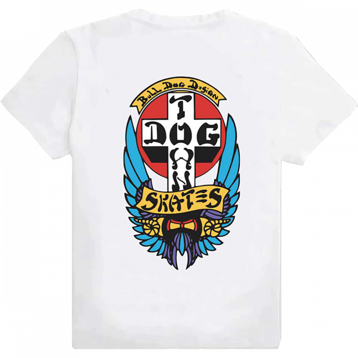 Dogtown Bull Dog Ss S-White