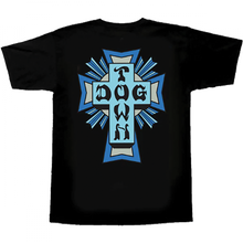 Dogtown Cross Logo Ss Xl-Black/Blue/Grey