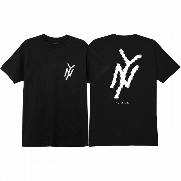 5Boro Ny Logo Ss S-Black/Wht