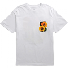 5Boro Yellow Flower Ss S-White