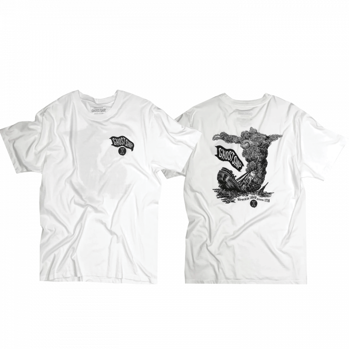 Ghost/Ship Wrecking Ships Ss Xxl-White