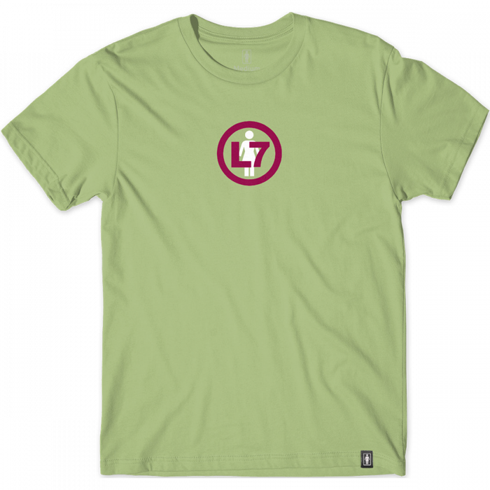Girl L7 Logo Ss M-Pistachio Grn