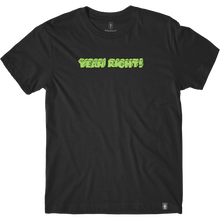 Girl Yeah Right Ss Xl-Black
