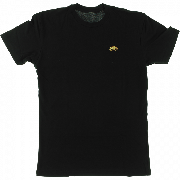 Hab Saber Tooth Embroidered Ss S-Black