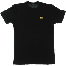 Hab Saber Tooth Embroidered Ss S-Black