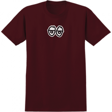 Krk Eyes Lg Ss S-Burgundy/Blk/Wht