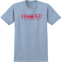 Krk Krooked Eyes Ss S-Lt.Blue/Red