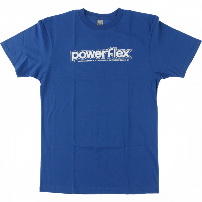 Powerflex Logo Ss S-Royal/Wht