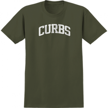 Real Curbs Ss M-Military Grn/Wht