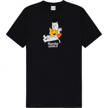 Rip N Dip Nerm Heart Flameboy Ss M-Vintage Black