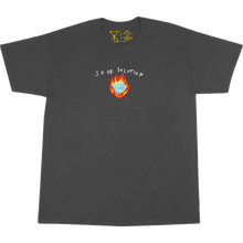 Sour In Flames Ss S-Heather Grey