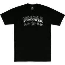 Thrasher Barbed Wire Ss M-Black