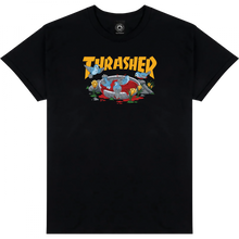 Thrasher Blood Bath Ss M-Black