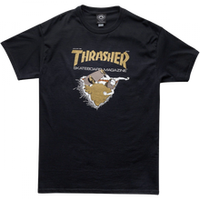 Thrasher First Cover Ss S-Black/Gold