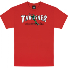 Thrasher Red Curb By Lsd Worldpeace Ss S-Red