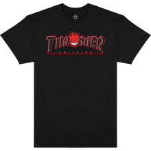 Thrasher Spitfire Big Head Outline Ss S-Black