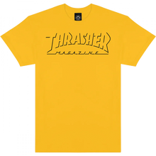 Thrasher Shadow Mag Logo Ss Xl-Gold
