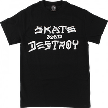 Thrasher Skate & Destroy Ss L-Black