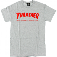 Thrasher Skate Mag Ss S-Heather Grey/Red
