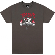 Thrasher Toy Machine Monster-Gram Ss S-Charcoal