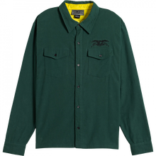 Ah Basic Eagle Ls Flannel Xl-Dk.Green/Blk