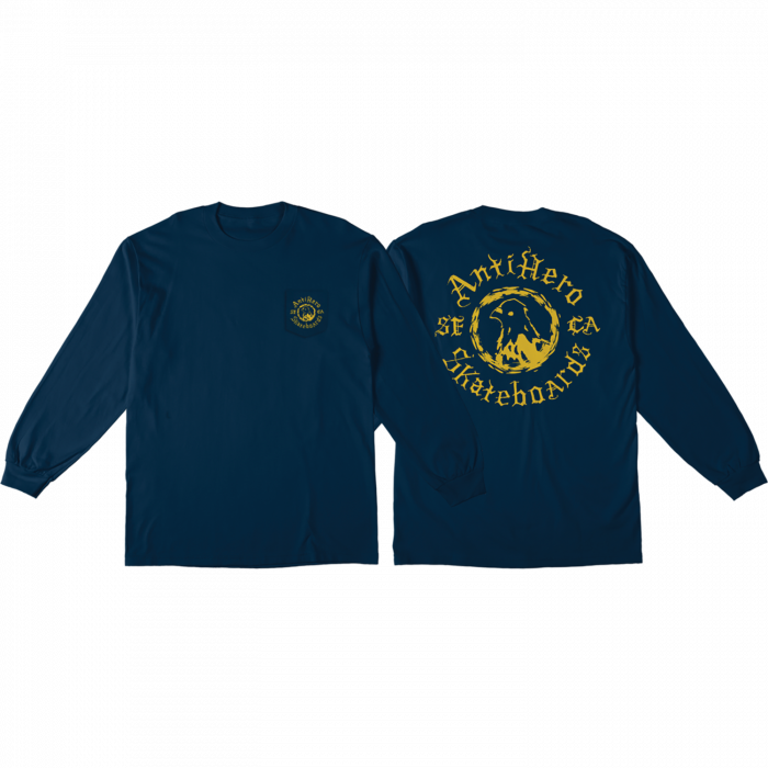 Ah Pigeon Motion Pocket Ls M-Navy/Yel