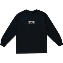 Baker Brand Logo Ls S-Navy