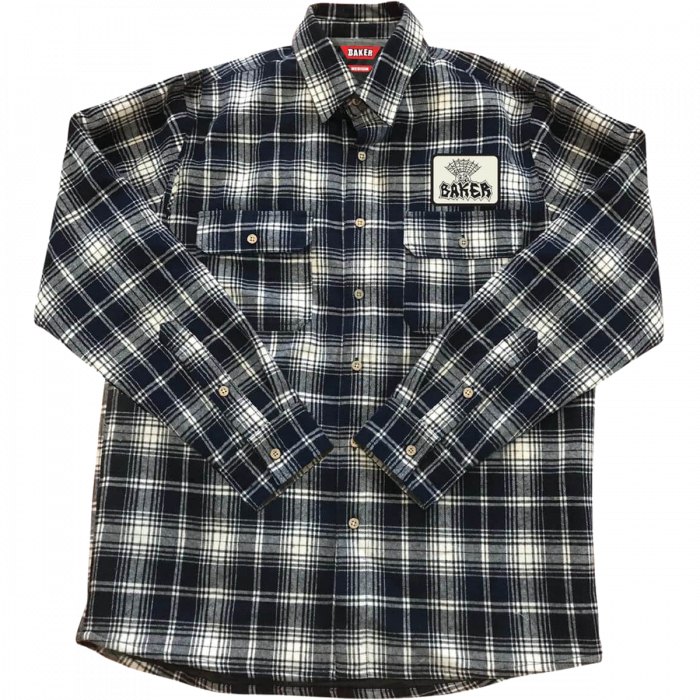Baker Jolly Man Flannel Ls S-Navy