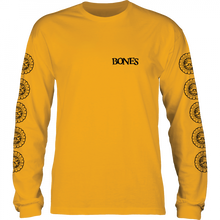 Bones Wheels Pushing Up Daisies L/S S-Gold