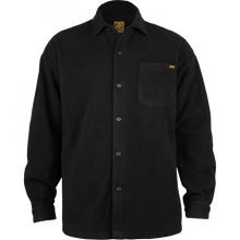 Bones Black And Gold Buttonup Fleece Jacket Xs-Blk