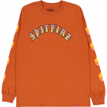 Sf Old E Bighead Fill Sleeve Ls M-Org/Gold/Red