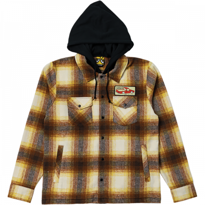 Krk Double Ok Hd/Flannel L-Brown/Tan Plaid