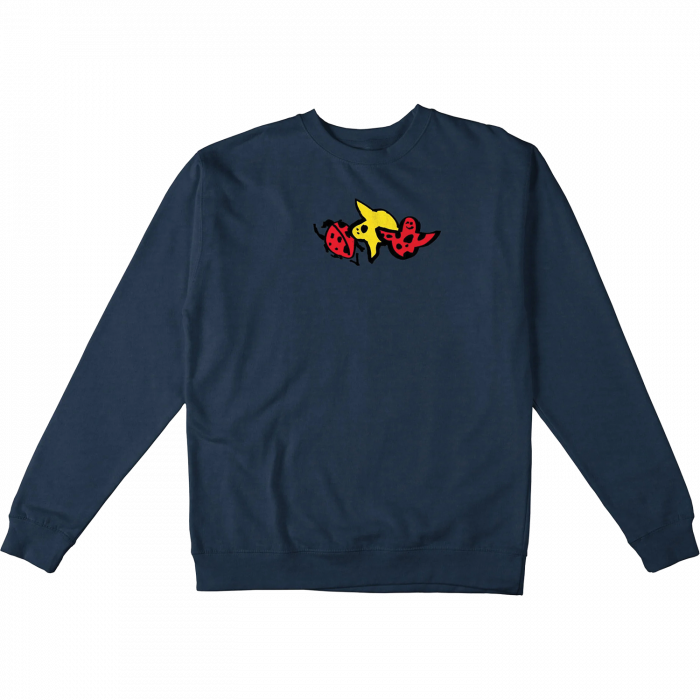 Krk Ladybug Classic Crew/Swt M-Navy Heather