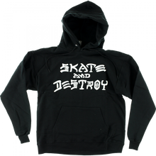 Thrasher Sk8 & Destroy Hd/Swt M-Black