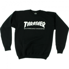 Thrasher Skate Mag Crew/Swt S-Black