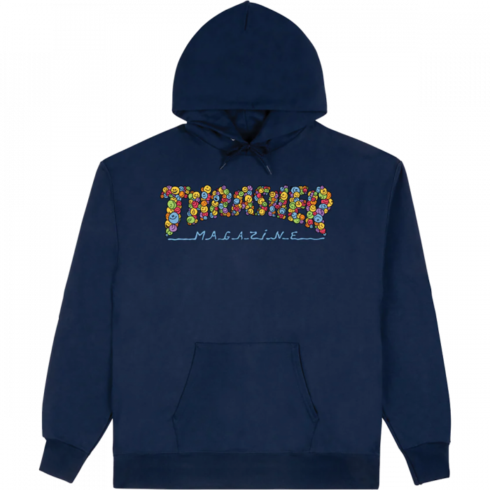 Thrasher Spanky Long Smile Hd/Swt L-Navy
