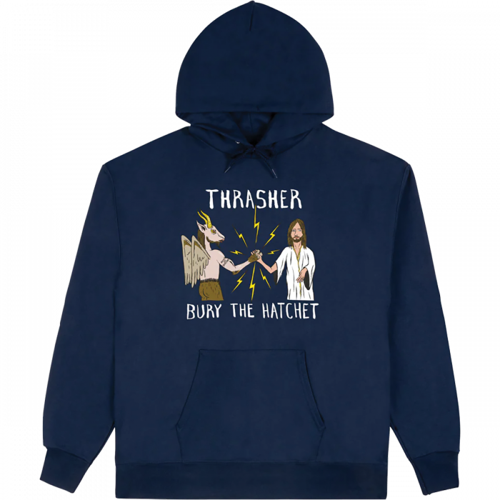 Thrasher Toy Machine Bth Hd/Swt S-Navy