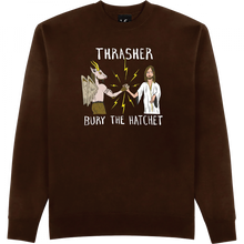 Thrasher Toy Machine Bth Crew/Swt Xl-Dk.Chocolate