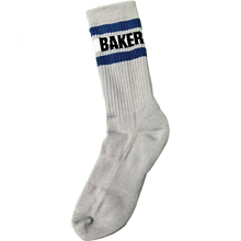 Baker Bakersfield Crew Socks Heather Grey