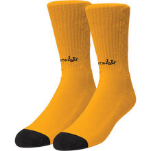 Choc Lost Chunk Socks Gold/Blk 1Pr