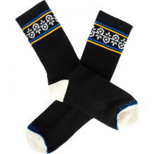Hab Geo-Pod Crew Socks Black 1Pr