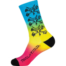 Pwl/P Vato Rats Crew Socks Colby Fade