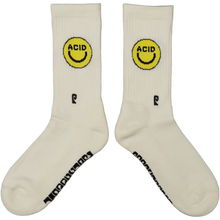 Psockadelic Acid Crew Socks White 1Pr