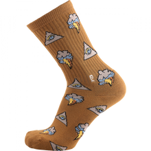 Psockadelic Eye Cloud Crew Sock