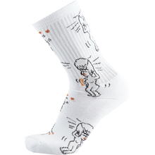 Psockadelic Ghost Love Crew Sock