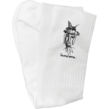 Thw Grasshopper Guy Crew Socks White 1Pr