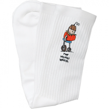 Thw People Mover Crew Socks White 1Pr